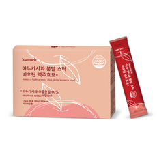 엔썸잇 아누카사과 추출 분말 스틱 비오틴 맥주효모 플러스, 1개, 90g