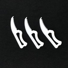 일회용랩칼 CS 백색 플라스틱랩칼 실링용기칼 실링칼 일회용칼 일회용포장칼 랩커트 랩칼 용기칼 배달칼 포장용기칼 포장칼 5000개, 빨강랩칼, 단품