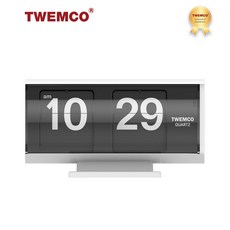 [TWEMCO] QT-30T 트웸코 플립시계 (건전지포함) 탁상시계