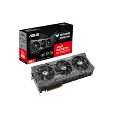 ASUS (에이수스) [ASUS] TUF Gaming 라데온 RX 7900 XTX O24G OC D6 24GB 대원씨티에스