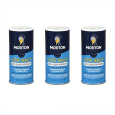 Morton 몰튼 라이트 솔트 저염 소금 311g 3개 Lite Salt 50% Less sodium