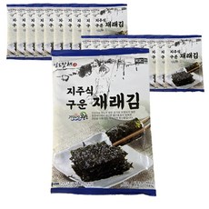 남도맛해 [완도] 조미재래김(25g/5매) 20봉, 20개