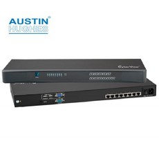 [주문제작] 8포트 UTP KVM 스위치 PS/2 or USB+VGA (CAT.6) [U-801], 해당없음