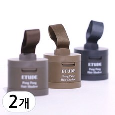 마몽드 팡팡 헤어 섀도우 3.5 g, 2개, 0 Dark Brown(다크 브라운)