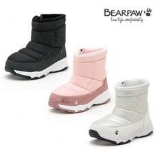 베어파우 BEARPAW 아동 패딩부츠 LOIS 블랙 베이비핑크 화이트 K165NDK668786