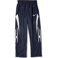 MIZUNO [미즈노] 트레이닝복 바람막이 팬츠 흡한속건 드라이 32JF801514딥네이비/화이트S S 해군/하얀색