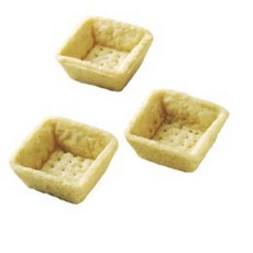 1.5 X 1.5 Tartlet Savory Square - 378 Per Case, 상세내용참조