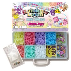 Rainbow Loom Loomi-Pals Mini Combo R0136 레인보우 룸 [일본 정규판] 루미 펄즈 미니, 1개