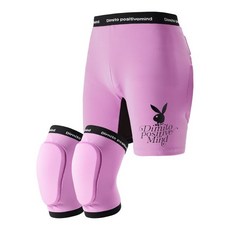 디미토 플레이보이 X SPAN HIP KNEE PROTECTOR TAFFY, XS