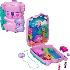 폴리 포켓 코알라 가방 여행용 장난감 플레이 세트 Polly Pocket, Koala