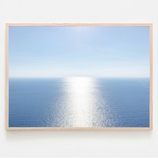 [바보사랑]평안이 깃드는 바다 사진포스터, A242x59.4(cm)