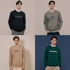 [리베레츠] 남성소프트융기모티셔츠4종세트