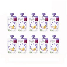 Bubs Organic Banana & Apricot Power Porridge 6 Months+ 120g 10packs, 10개