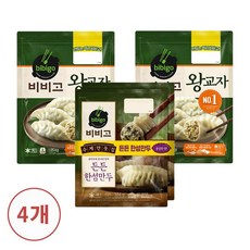 CJ제일제당 [CJ]비비고 왕교자 1.05kg X 2봉 + 한섬만두 384g X 2봉, 단일옵션