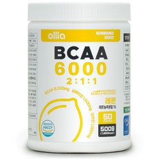 올라 BCAA 파우더 6000, 1개, 500g
