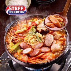 스테프화끈한 부대찌개 600g x 4팩+라면사리1개, 1세트