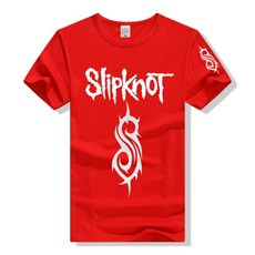 록밴드 티셔츠 SLIPKNOT 메탈밴드 프린팅 반팔티 4종 컬러