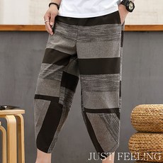 린넨7부남성오버핏세트