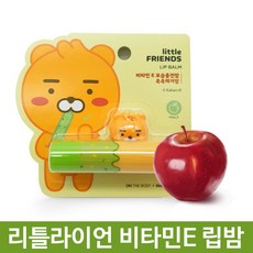 온더바디 리틀카카오 립밤 리뉴얼 4.5g 복숭아향 사과향 체리향, 1개, 라이언 사과향