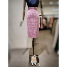 모조에스핀 간절기 트위드 베이직 스커트 S231XSD102-PK 백화점 아울렛 (3835150)