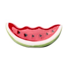세라믹 귀여운 빨간 수박 토마토 젓가락 홀더 과일 스푼 포크 주, 2.watermelon, 1개