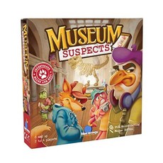 Blue Orange Games Museum Suspects 보드 게임 - 가족 또는 성인 전략 게임 2~4인용 만 8세 이상 이용 권장., 1개