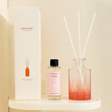 어느멋진날 디퓨저 작은정원향 팔각100ml[팔각공병+오일100ml+스틱5개]