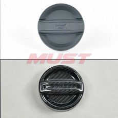 탄소 섬유 엔진 오일 필러 냉각수 라디에이터 병 확장 탱크 캡 BMW F32 F10 G11 G20 용, 1개