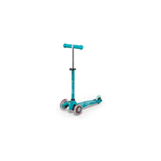 Micro Kickboard - Mini Deluxe 3-Wheeled Lean-to-Steer Swiss-Designed Micro Scooter for Kids Ages 2-5, Aqua
