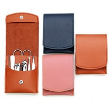 구디푸디 손톱 발톱 정리 도구 손톱깍이세트, 1개, 브라운