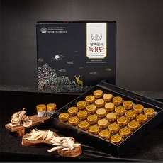 왕혜문 왕혜문의 녹용단(3.75g x 30환) + 쇼핑백, 상세 설명 참조, 단일옵션