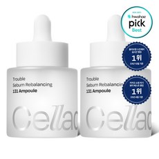 셀라딕스 트러블 세범 리밸런싱 피지 모공 관리 131 앰플, 2개, 30ml