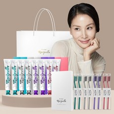[루치펠로] 치약 8개+칫솔 8개 [+쇼핑백], 없음