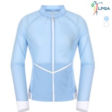 [LPGA] 여성 밑단 배색 져지 윈드 브레이커(L191WB706P)
