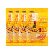 탑젤리 COOWY 탑플룻 젤리 망고맛 320g x 4개