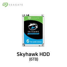 씨게이트 SkyHawk 6TB HDD CCTV 녹화기 DVR용/NVR용 하드디스크 SEAGATE 스카이호크 - 스카이호크6tb