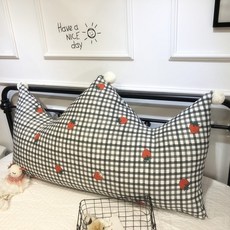 왕관침대헤드쿠션