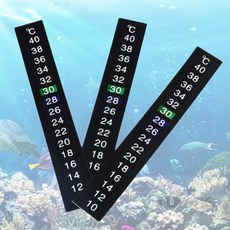 YUNS 온도계 스티커 수족관용 수족관꾸미기