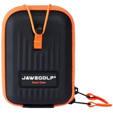JAWE골프 골프 거리 측정기 하드 쉘 휴대용 케이스 박스 EVA 백 Bushnell TourX V2 V3 V4 V5 Pro X2 Pro XE 및 Garmin 가민 Z80 Z82, Large, Black