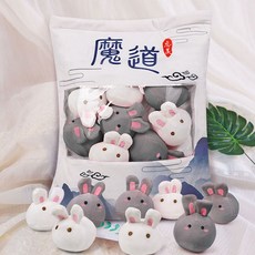 귀멸의 칼날 베개속 인형 쿠션, 매직로드 래빗 (작은 인형 8 개 포함)