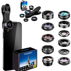 SHUTTERMOON iPhone 카메라 렌즈 키트 iPhone 스마트 폰 Pixel Samsung Android 스마트 폰 카메라. 2x 망원 렌즈 Z (PRO 11 IN 1), PRO 11 IN 1, PRO 11 IN 1