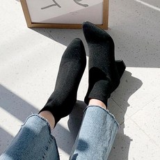 가이아슈 레타 니트 삭스 앵클부츠 7cm