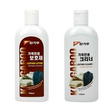 캉가루 가죽크리너 & 가죽보호제 세트, 1개, 150ml