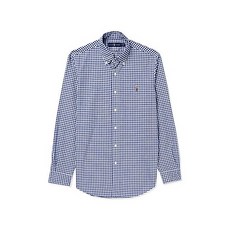 폴로 랄프로렌 옥스포드 셔츠 블루 깅엄체크 / 710548535007