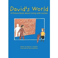 (영문도서) David's World: A Picture Book about Living with Autism Hardcover, Sky Pony, English, 9781616089627