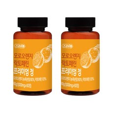 바름모아 모로오렌지 추출물 락토페린 프리미엄정 1000mg 60정