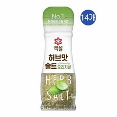 CJ제일제당 집밥 백설 허브맛솔트시즈닝 순한맛 고기소스 밥반찬 50g, 14세트