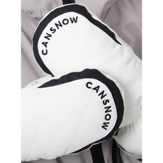 CANSNOW 보드 스키 장갑 화이트 상품 이미지