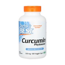 닥터스베스트 커큐민 피토좀 500mg 베지 캡, 180정, 1개