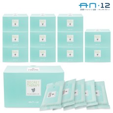 에이엔12 여성청결티슈(50매)X12Box, 12개 - an12